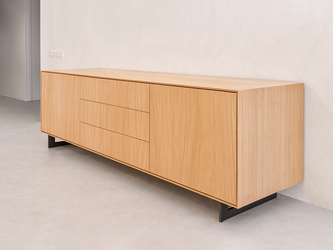 Aparador-tokyo-roble-diagonal Aparador Tokyo en Roble de Burana