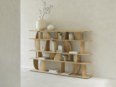 Librería Geometric de Ethnicraft en Burana