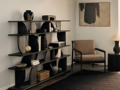 Librería Geometric de Ethnicraft en Burana