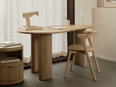 Escritorio Boomerang de Ethnicraft en Burana