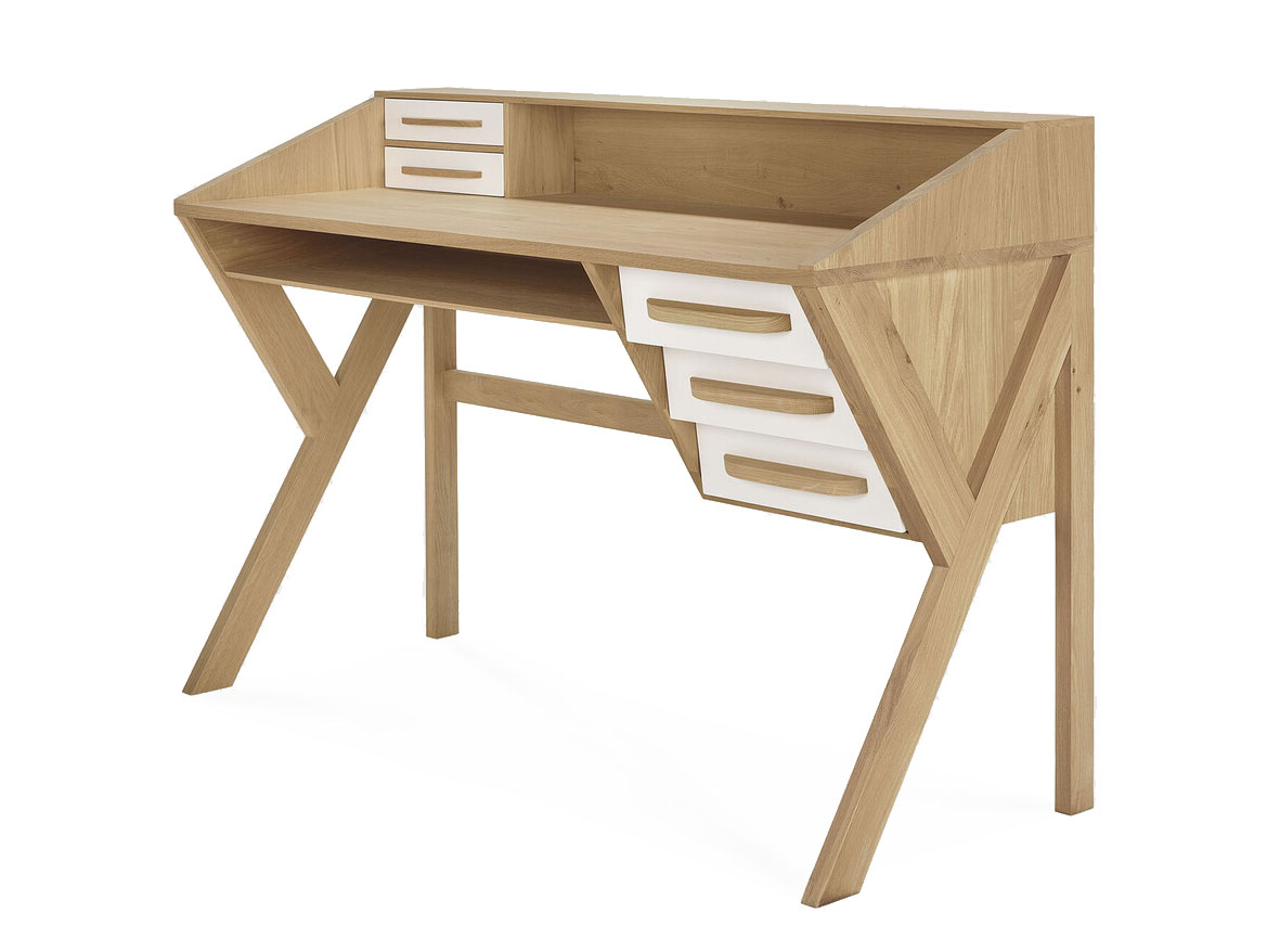 Escritorio-Origami-Ethnicraft-d Escritorio Origami de Ethnicraft en Burana