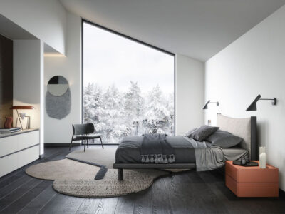 Cama Mizu de Novamobili en Burana