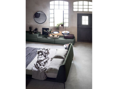 Cama Velvet de Novamobili en Burana