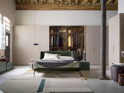 Cama Velvet de Novamobili en Burana