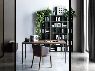 Silla Navy de Novamobili en Burana